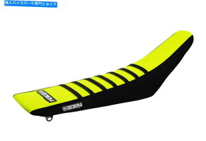 V[g 2008-2018}nTTR 125V[gJo[ubNTCh/lICG[gbv/ubNu 2008-2018 YAMAHA TTR 125 SEAT COVER BLACK SIDES / NEON YELLOW TOP / BLACK RIBS