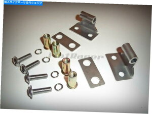 �V�[�g �z���_CB750�ACB 750 SOHC 4�AK2-K6 - �X�e�����X�X�`�[���V�[�g�q���W77201-341-010 Honda CB750, CB 750 SOHC Four, K2-K6 - stainless steel seat hinges 77201-341-010