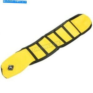 �V�[�g �C���t���G���U�f�U�C���u���b�N/�C�G���[�v���u�V�[�gPRS�V�[�g�J�o�[ - 45507 FLU Designs Black/Yellow Pro Rib Seat PRS Seat Cover - 45507