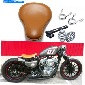 V[g n[[_rbh\X|[cX^[JtF{o[I[goCXvO\^]ȃAJ For Harley Davidson Sportster Cafe Bobber Motorcycle Spring Solo Driver Seat US