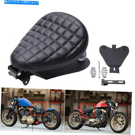 シート ハーレーホンダシャドウスピリットエースVT 1100 750のためのオートバイレザーソロシートキット Motorcycle Leather Solo Seat Kit For Harley Honda Shadow Spirit ACE VT 1100 750