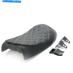 �V�[�g ���}�nRD250 XS650 XJ750�̂��߂̃��j�o�[�T���r���e�[�W�n���v�X�^�C���J�t�F���[�T�[�V�[�g�T�h��XJ750 Universal Vintage Hump Style Cafe Racer Seat Saddle For Yamaha RD250 XS650 XJ750�y���s�A���i�z