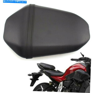 V[g 2018-2019}nMT07̂߂̃I[goC㕔ȃsINbVubN Motorcycle Rear Passenger Seat Pillion Cushion Black For 2018-2019 Yamaha MT07
