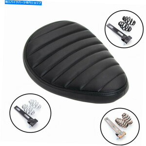 �V�[�g �n�[���[�`���b�p�[�J�X�^���̂��߂̃I�[�g�o�CPU���U�[�\���̉^�]�ȃX�v�����O�u���P�b�g Motorcycle PU Leather Solo Driver Seat Spring Bracket For Harley Chopper Custom�y���s�A���i�z