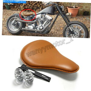 V[g 1988N2008N̏_炩v̏t̃\̍Ȃ̓z_VhEVLX 600 VT600C`bp[ Soft Leather Spring Solo Seat For 1988-2008 Honda Shadow VLX 600 VT600C Chopper