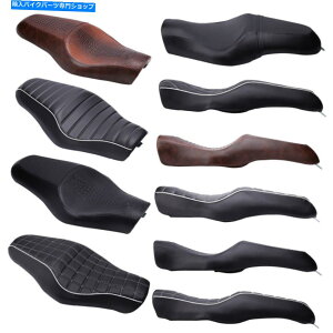 シート 運転手の乗客の2つの上のシートサドルのためのハーレースポーツスターXL883 XL1200鉄48 72 Driver Passenger Two Up Seat Saddle For Harley Sportster XL883 XL1200 Iron 48 72