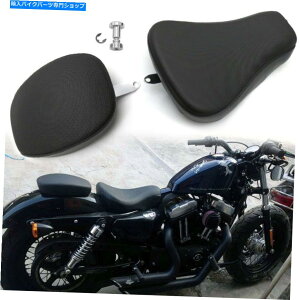 V[g n[[XpX^[XL1200X 48 72̂߂̑O㕔hCo[qubNV[gNbV Front Rear Driver Passenger Black Seat Cushion For Harley Sporster XL1200X 48 72