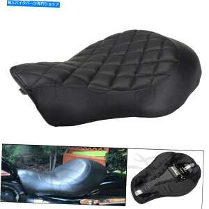 V[g n[[40̂߂̃_ChhCo[q2̏̃V[gNbVLbg Diamond Driver Passenger Two Up Seat Cushion Kit For Harley Forty Eight XL1200X