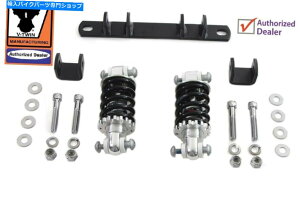 �V�[�g �~�j�\���V�[�g�V���b�N�L�b�g�`���b�p�[�X�v�����K�[�\�t�g���W�b�h Mini Solo Seat Shock Kit Chopper Springer Softail Rigid�y���s�A���i�z