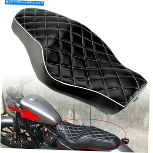 シート ハーレースポーツスターアイロン1200 XL883 05-20のための2つの上の座席旅客ドライバダイヤモンド Two Up Seat Passenger Driver Diamond For Harley Sportster Iron 1200 XL883 05-20