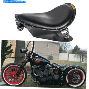 V[g n[[\tg{x`bp[̂߂̃x[XƃI[goCXvO\V[gTh Motorcycle Spring Solo Seat Saddle With Base For Harley Softail Bobber Chopper