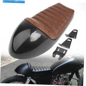 V[g z_̂߂̃jo[TI[goCgbJ[@֎Ԃ̃JtF[T[V[gg Universal Motorcycle Tracker Locomotive Hump Cafe Racer Seat Retro For HONDA