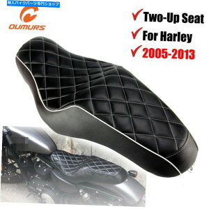 V[g n[[X|[cX^[XL 883 1200 2005-2013̂߂̉^]҃C_[q̃cE[AbvV[g Driver Rider Passenger Two-Up Seat for Harley Sportster XL 883 1200 2005-2013