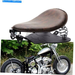 V[g n[[XvK[\bhx[XTh̃I[goC{o[\V[gTh\tg_Ci Motorcycle Bobber Solo Seat Spring&Base Saddle For Harley Springer Softail Dyna