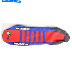 V[g D'CorrWAu[/bh/u[z_V[gJo[W /u[u - 30-10-451 D'COR Visuals Blue/Red/Blue Honda Seat Cover w/Blue Ribs - 30-10-451