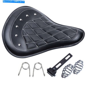 V[g n[[\tgXvK[`bp[{o[̂߂̃I[goC_Ch\̍Ȃ̏t Motorcycle Diamond Solo Seat Spring for Harley Softail Springer Chopper Bobber