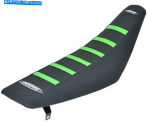 V[g Kawasaki KX250F KX450Fp6uhV[gJo[ubN/O[95936GK 6-Rib Water Resistant Seat Cover Black/Green 95936GK For Kawasaki KX250F KX450F