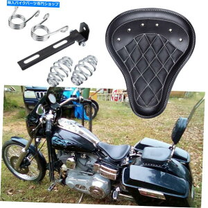 V[g n[[X|[cX^[883 1200 Bobber`bp[pI[goC\V[gubN_Ch Motorcycle Solo Seat Black Diamond For Harley Sportster 883 1200 Bobber Chopper
