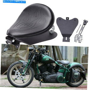 V[g n[[{x`bp[̂߂̃I[goC̃JX^\V[gXvOx[XLbgubN Motorcycle Custom Solo Seat Spring Base Kit Black For Harley Bobber Chopper US