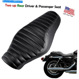 V[g n[[_rbh\XL883N XL120ps[X2AbvhCo[Ȁȍ One Piece Two up Driver & Rear Passenger Seat for Harley Davidson XL883N XL120