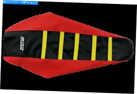 シート デカール作品ホンダのための赤/黒/黄色のシートカバー DeCal Works Red / Black / Yellow Seat Cover for Honda