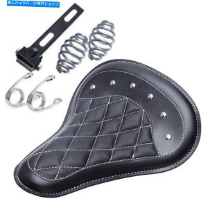 V[g n[[X|[cX^[XL883 1200`bp[̂߂̃I[goCt\V[g Motorcycle Black Spring Solo Seat For Harley Sportster XL883 1200 Chopper