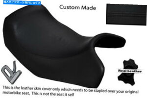 V[g Xeb`JX^tBbgXYLGSX 600 F 88-96tgU[V[gJo[ BLACK STITCH CUSTOM FITS SUZUKI GSX 600 F 88-96 FRONT LEATHER SEAT COVER