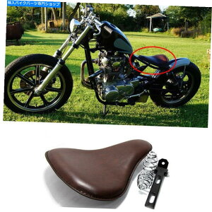 V[g n[[\tgXvK[{x`bp[̂߂̐[F̌ÓTIȊṽ\̍ Deep Brown Classic Leather Solo Seat For Harley Softail Springer Bobber Chopper