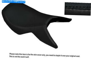 �V�[�g ���X�e�b�`�J�X�^���t�B�b�g���M�b��125 S R 09-13�t�����g���U�[�V�[�g�J�o�[ BLACK STITCH CUSTOM FITS MEGELLI 125 S R 09-13 FRONT LEATHER SEAT COVER�y���s�A���i�z