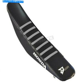 シート D'Cor Visualsブラックシートカバーw /灰色のリブ - 30-10-507 D'COR Visuals Black Seat Cover w/Gray Ribs - 30-10-507