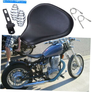 V[g ؖؐl650 LS650 S40 BobberI[goCXvO\V[gThubN For Suzuki Savage 650 LS650 S40 Bobber Motorcycle Spring Solo Seat Saddle Black