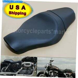 V[g č̏q^]Ȃ2̃AbvNbṼThtBbgHarley Sportster XL883C US Passenger&Driver Seat Two Up Cushion Saddle Fit For Harley Sportster XL883C