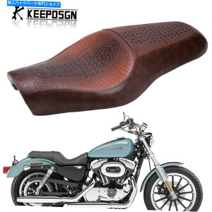 V[g n[[X|[cX^[XL883N 1200 48pI[goC̉^]聕Ȁq2AbvV[g Motorcycle Driver & Rear Passenger 2-Up Seat For Harley Sportster XL883N 1200 48