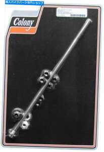 V[g n[[36-80 BTV[g|XgbhAibcAXy[T[Lbg15-7 / 8 "_Rj[2612-10 Harley 36-80 BT Seat Post Rod, Nuts and Spacers Kit 15-7/8" Rod Colony 2612-10