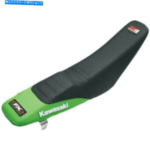 V[g HEFFEX TC4Obp[V[gJo[ - KX 250 / 450FiubN/O[j11-27120 Factory Effex TC4 Gripper Seat Cover - KX 250/450F (Black / Gray) 11-27120