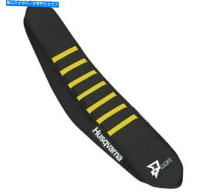 �V�[�g D'Cor Seat Cover 30-70-411�u���b�N�A���F��Ribs Husq FC TC 250 350 450 2015 D'COR Seat Cover 30-70-411 Black, Yellow Ribs Husq FC TC 250 350 450 2015�y���s�A���i�z