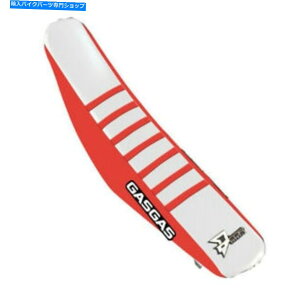 �V�[�g D'�R�����u�t���V�[�g�J�o�[30-65-003��/����w /�Ԃ����u�K�XMC 250F 2021 D'COR Ribbed Seat Cover 30-65-003 Red/White W/Red Rib Gas Gas MC 250F 2021�y���s�A���i�z
