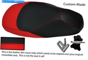 V[g Ԃƍ̃JX^ChtBbcvW[fBbNXAU[V[gJo[ RED AND BLACK CUSTOM MADE FITS PEUGEOT LUDIX REAL LEATHER SEAT COVER