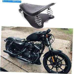 V[g n[[_rbh\{o[Ĥ߂̏tx[Xv[gpLbg̃I[goC\̍ Motorcycle Solo Seat With Spring Base Plate Pan Kit For Harley Davidson Bobber H