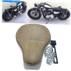 V[g n[[X|[cX^[`bp[{o[JX^_Cî߂̒F̃\V[guPbgt Brown SOLO Seat Bracket Spring For Harley Sportster Chopper Bobber Custom Dyna