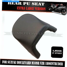 シート スズキBoulevard M109R VZR 1800侵入者のための後部旅客席ピリオンブラック Rear Passenger Seat Pillion Black For Suzuki Boulevard M109R VZR 1800 Intruder