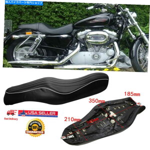 V[g n[[_rbh\XL883N XL120 BT3̂߂̃s[X2̃AbvhCo[+Ȁ One Piece Two up Driver+Rear Passenger Seat for Harley Davidson XL883N XL120 BT3