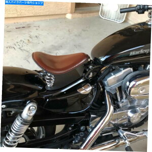 V[g n[[X|[cX^[`bp[{bT[̂߂̃x[Xv[gtĂI[goC̏t\̍ Motorcycle Spring Solo Seat With Base Plate For Harley Sportster Chopper Bobber