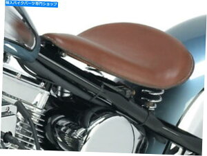 V[g Ultima 13 "uEU[XvO}Eg\V[gA^pA炩ȃfUC Ultima 13" Brown Leather Spring Mounted Solo Seat, Metal Pan, Smooth Design