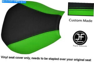 V[g EZX10 R 1000 06-07tgV[gJo[̂߂̗ΐF̃ubNrj[̏K L GREEN BLACK VINYL CUSTOM FOR KAWASAKI NINJA ZX10 R 1000 06-07 FRONT SEAT COVER