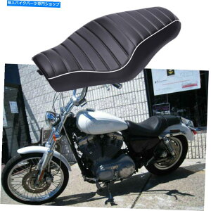 V[g n[[_rbh\XL 883X|[cX^[hCo[A̗qU[2AbvV[g For Harley Davidson XL 883 Sportster Driver & Rear Passenger Leather Two Up Seat