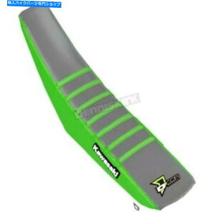 �V�[�g D'Cor�r�W���A���O���[��/�O���[���u�V�[�g�J�o�[ - 30-20-458 D'COR Visuals Green/Gray Rib Seat Cover - 30-20-458�y���s�A���i�z