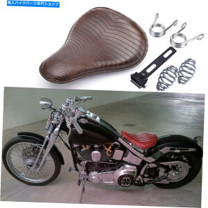 V[g n[[\tgXvK[{x`bp[̂߂̃I[goCt\V[g Motorcycle Large Spring Solo Seat for Harley Softail Springer Bobber Chopper US