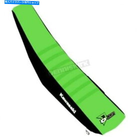 シート D'Corビジュアルブラック/グリーンリブシートカバー - 30-20-480 D'COR Visuals Black/Green Rib Seat Cover - 30-20-480