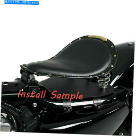 シート ホンダシャドウのための注文のオートバイのソロシートスプリングスレザー1100 700 750ボバ Custom Motorcycle Solo Seat Springs Leather For Honda Shadow 1100 700 750 Bobber